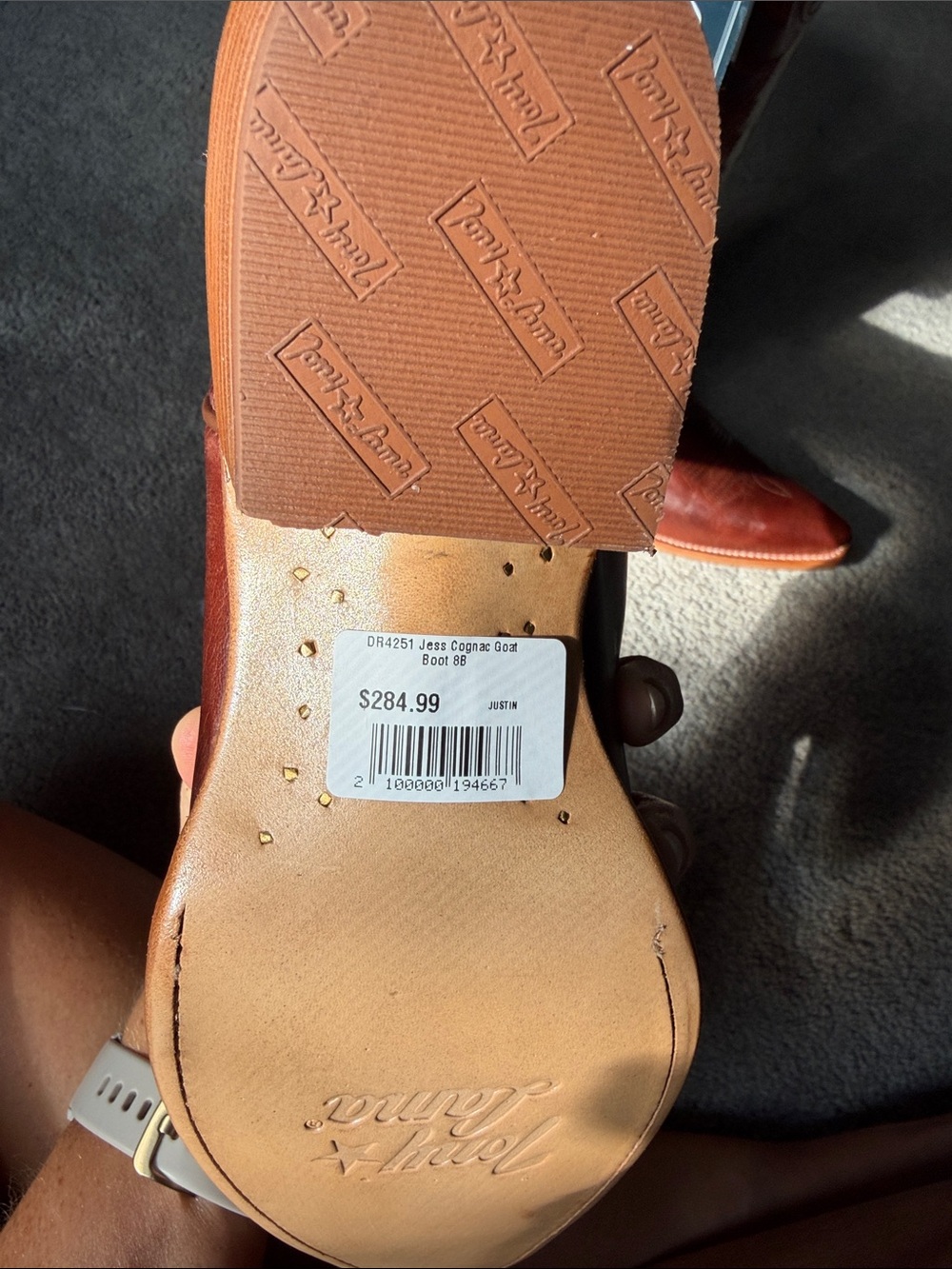 Tony Lama Jess Boot - Picture 6 of 9